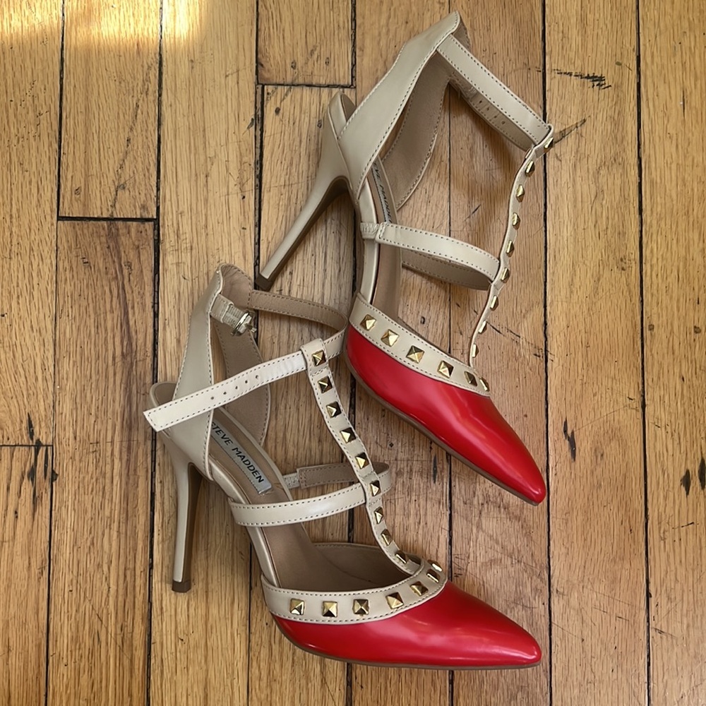 Steve Madden Red Heels
